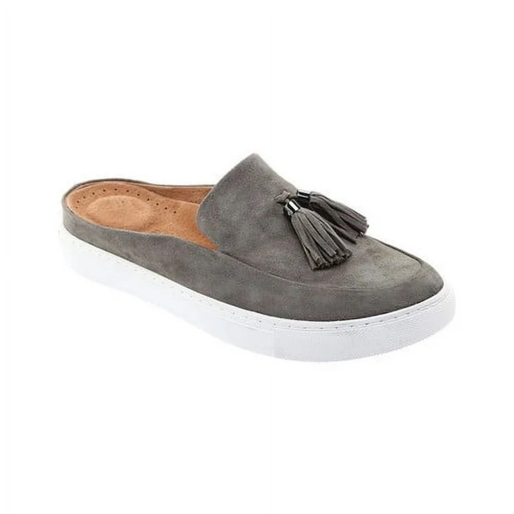 NIB Gentle Souls Rory Suede Slip-on Loafers w/ tassel